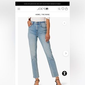 joes high rise denim